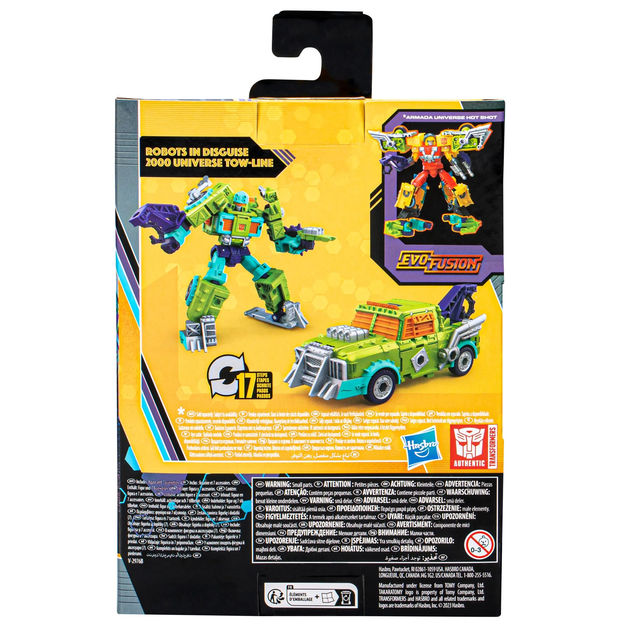 Transformers Buzzworthy Bumblebee Legacy: Evolution Robots in Disguise 2000 Universe Tow-Line