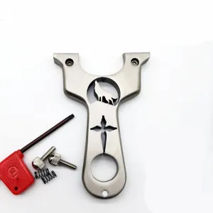 Twilight Cross Stainless Steel Slingshot