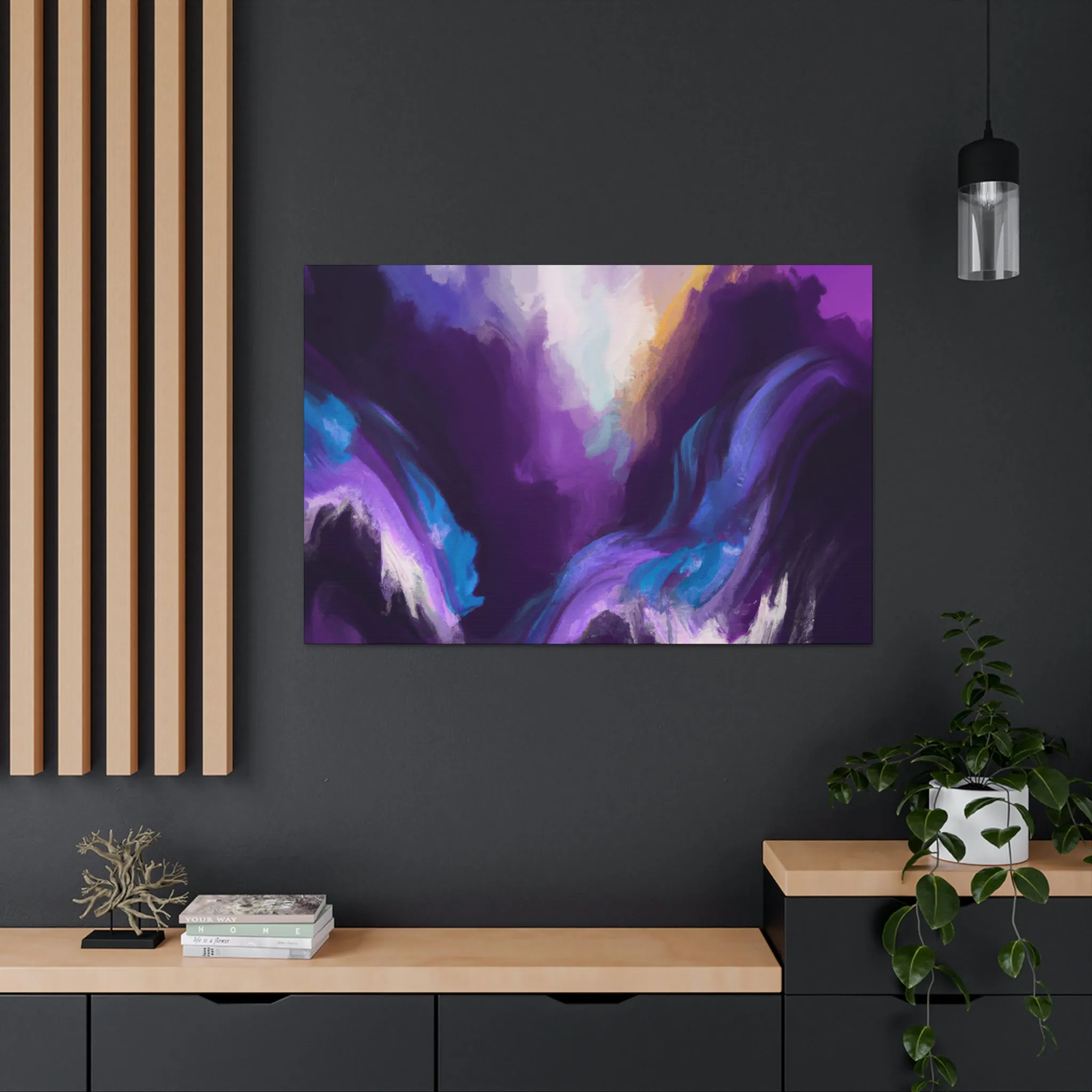 Vivid Aura - Canvas