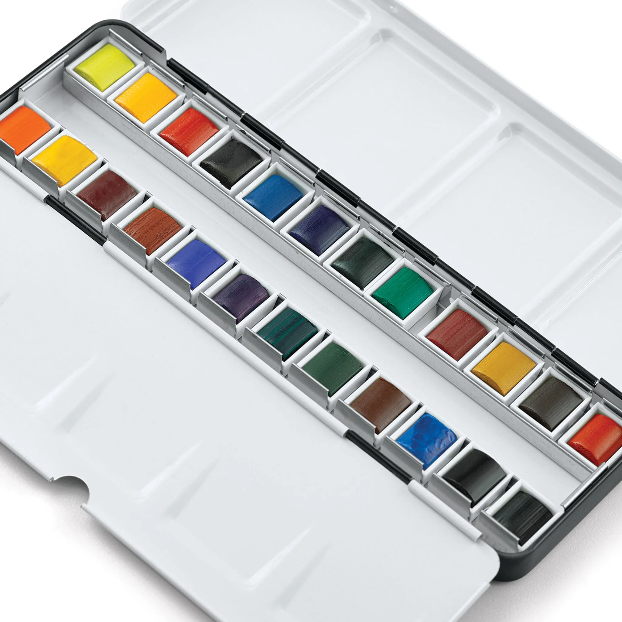 Watercolor Half Pan Sets - Set of 24