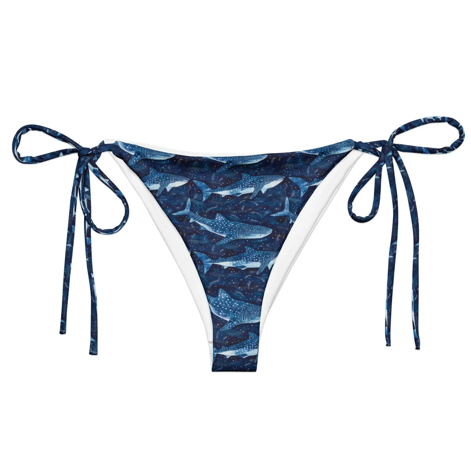 Whale Shark Dream Eco String Bikini Bottom