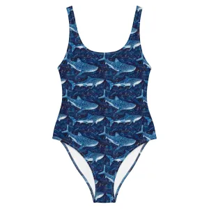 Whale Shark Dream One-Piece Swimsuit