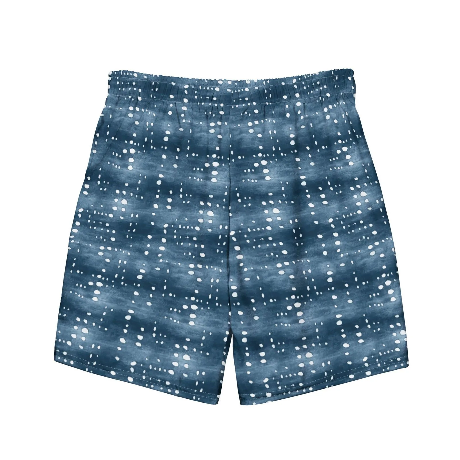 Whale Shark Print Men's Swim Trunks