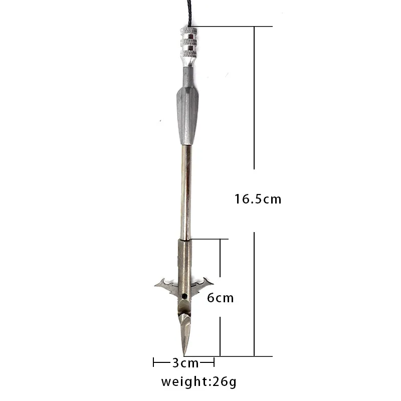 Willow Leaf Fishing Dart with Stable Front