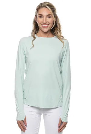 Women's Accelera Tee  |  Misty Aqua