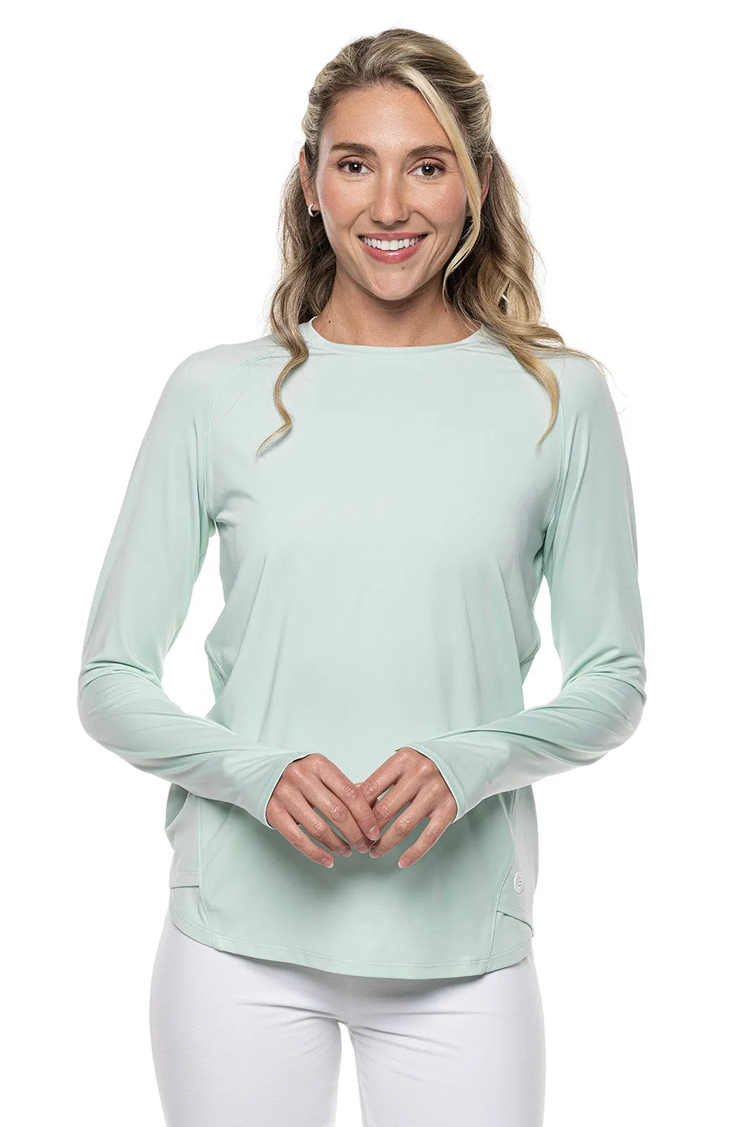 Women's Accelera Tee  |  Misty Aqua