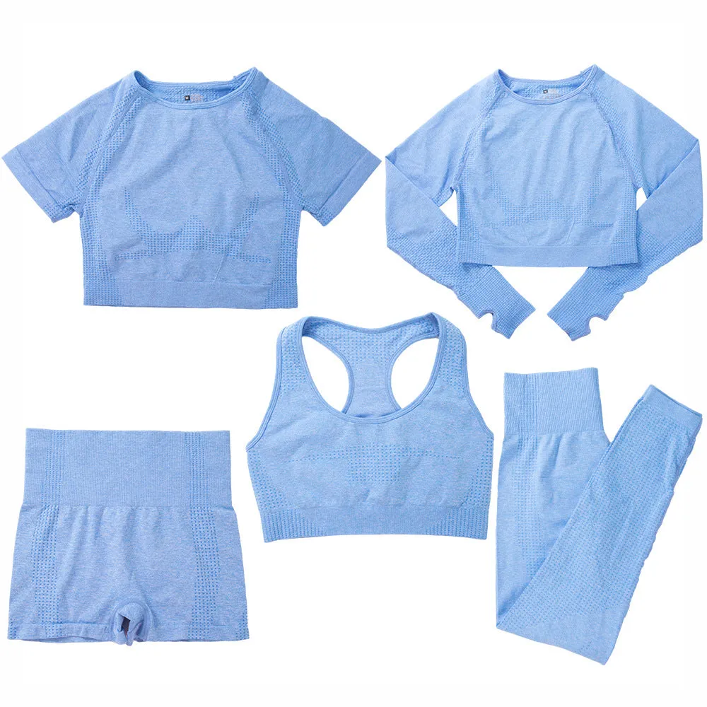 Yoga Clothing Suit 5-Piece Set