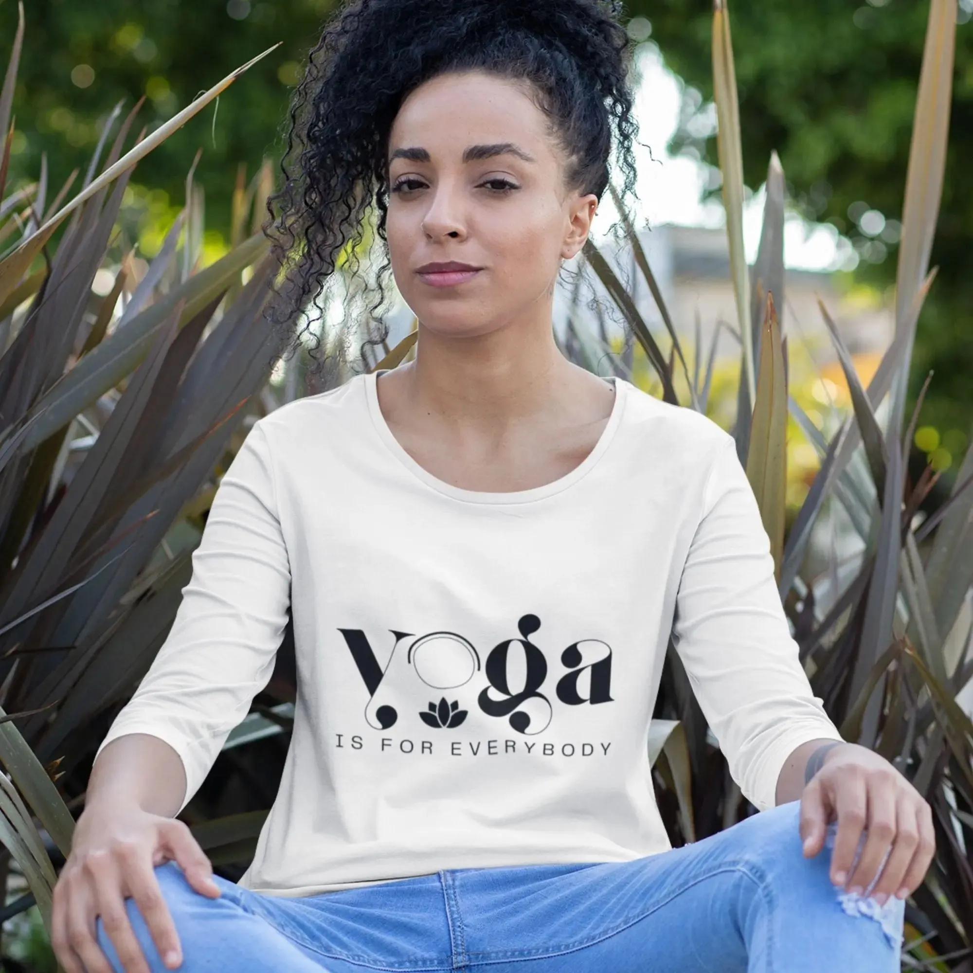 Yoga ir for Everybody Women’s 3/4th Sleeve T-Shirt