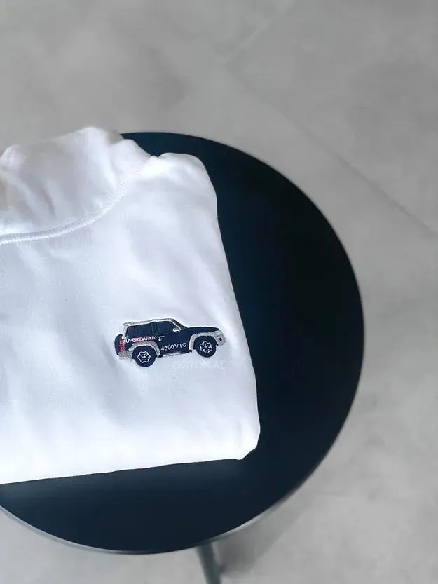 Your car - Embroidered Hoodie - Side